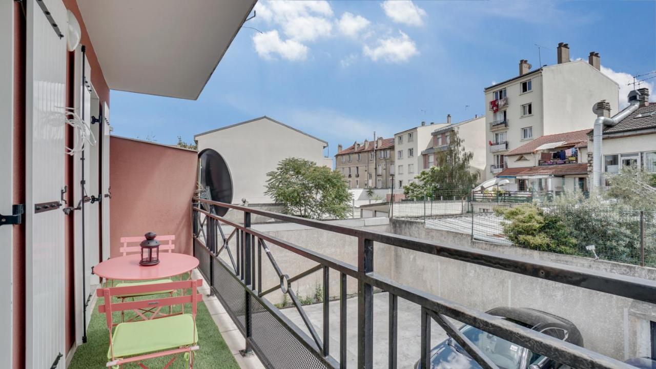 Apartament Chic Apart With Parking Near Paris Aubervilliers Zewnętrze zdjęcie