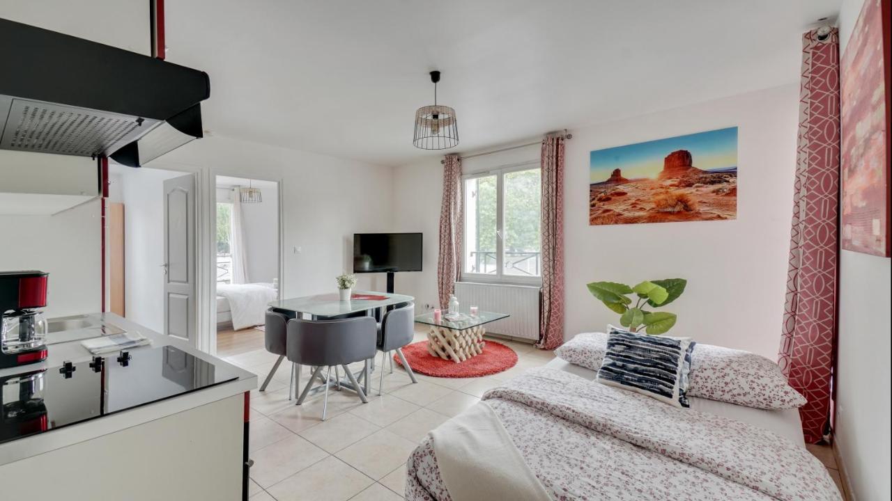 Apartament Chic Apart With Parking Near Paris Aubervilliers Zewnętrze zdjęcie