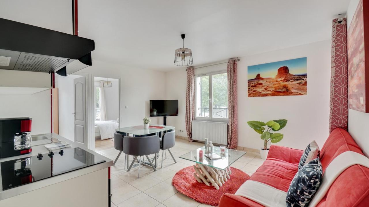 Apartament Chic Apart With Parking Near Paris Aubervilliers Zewnętrze zdjęcie